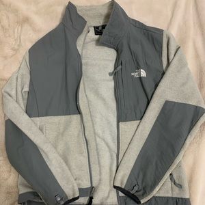 The North Face Juniors Denali Fleece Jacket Grey